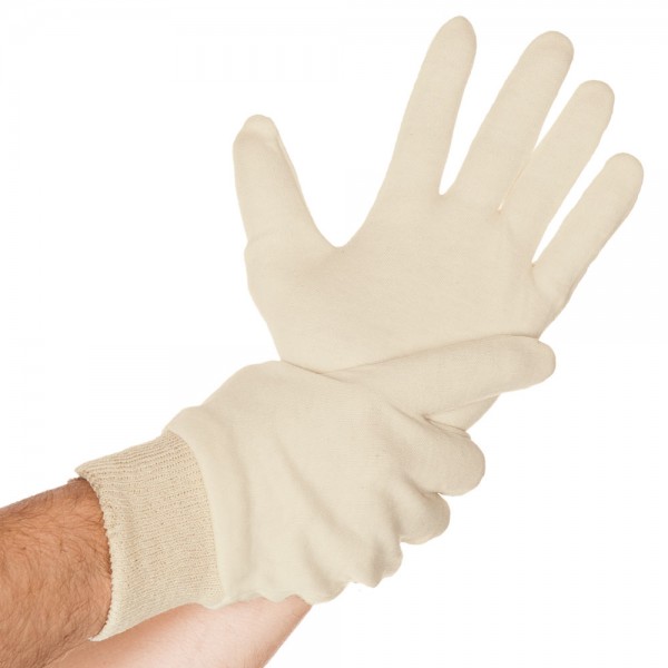 Cotton gloves cuff 33903